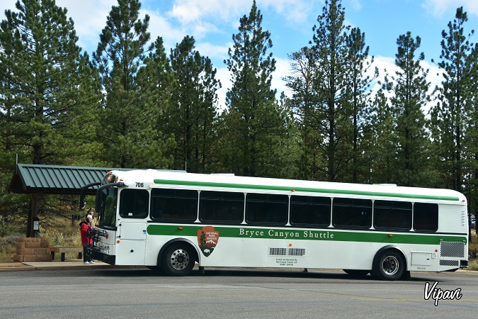 Bryce Canyon 10 shuttle bus